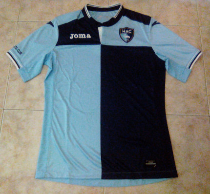 maillot équipe de le havre ac domicile 2017-2018 rétro