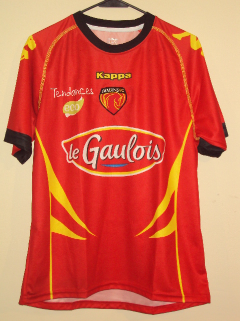 maillot équipe de le mans fc domicile 2010-2011 rétro