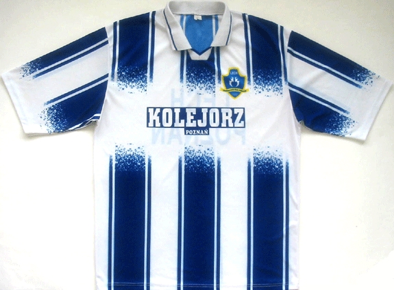 maillot équipe de lech poznań domicile 1996-1997 pas cher