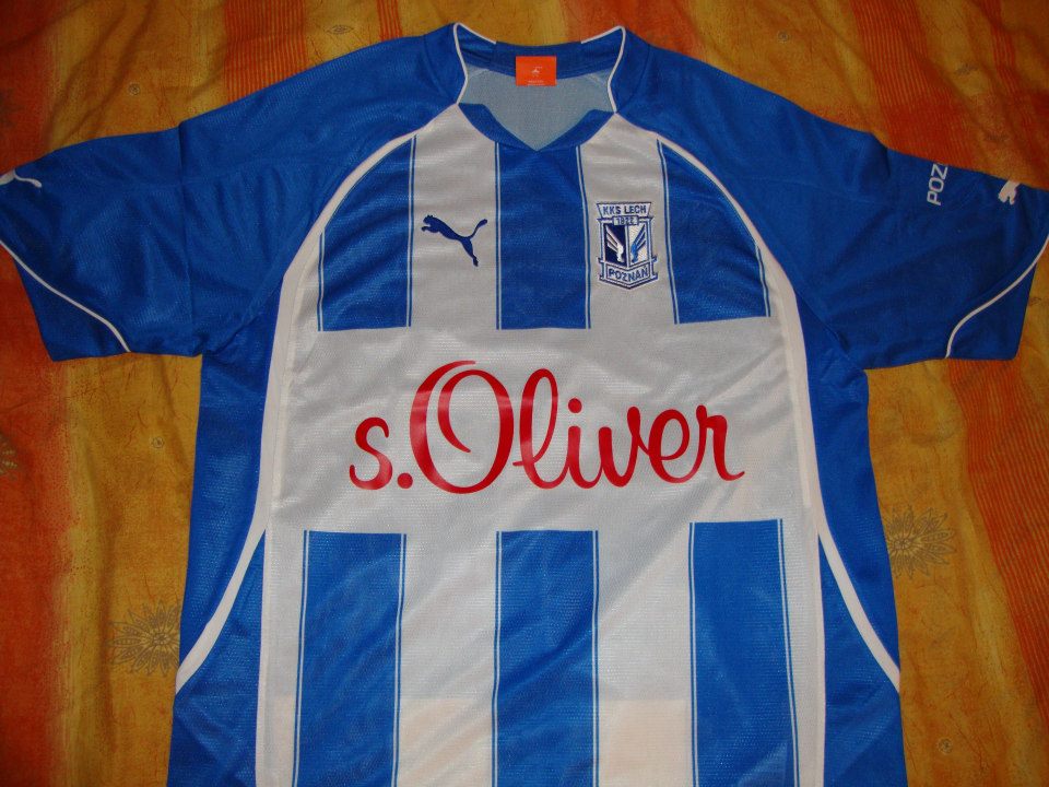 maillot équipe de lech poznań domicile 2010-2011 pas cher