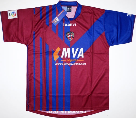 maillot équipe de levante ud domicile 2004-2005 pas cher