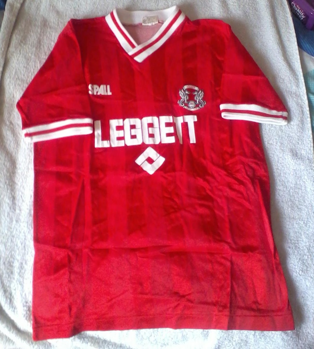 maillot équipe de leyton orient fc domicile 1987-1988 rétro