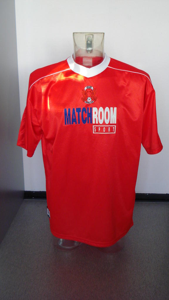 maillot équipe de leyton orient fc domicile 2000-2001 rétro