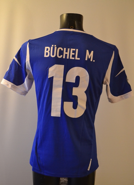 maillot équipe de liechtenstein domicile 2013-2014 rétro