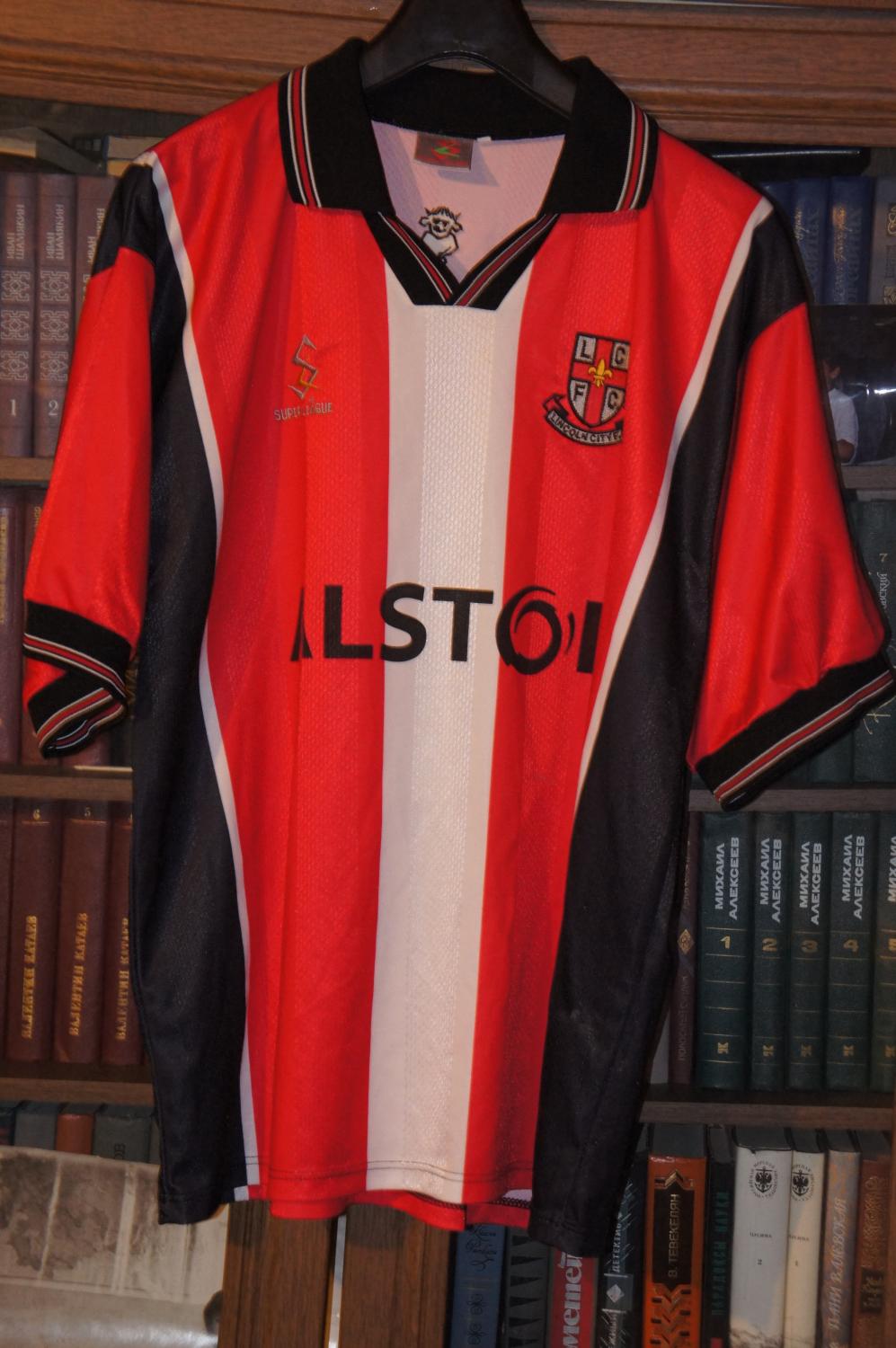 maillot équipe de lincoln city fc domicile 1998-1999 rétro