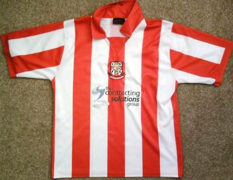 maillot équipe de lincoln city fc domicile 2004-2006 rétro