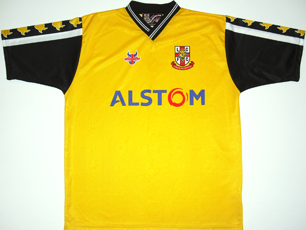 maillot équipe de lincoln city fc exterieur 2001-2002 rétro