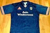 maillot équipe de linfield fc domicile 1997-1998 rétro