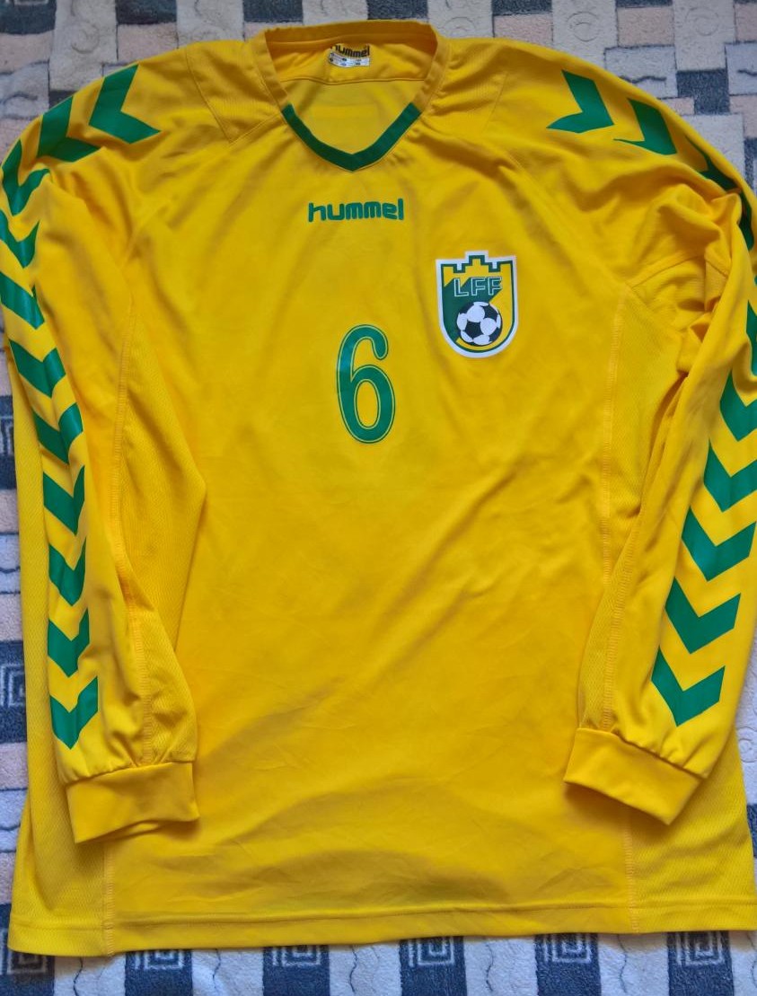 maillot équipe de lituanie domicile 2006 rétro