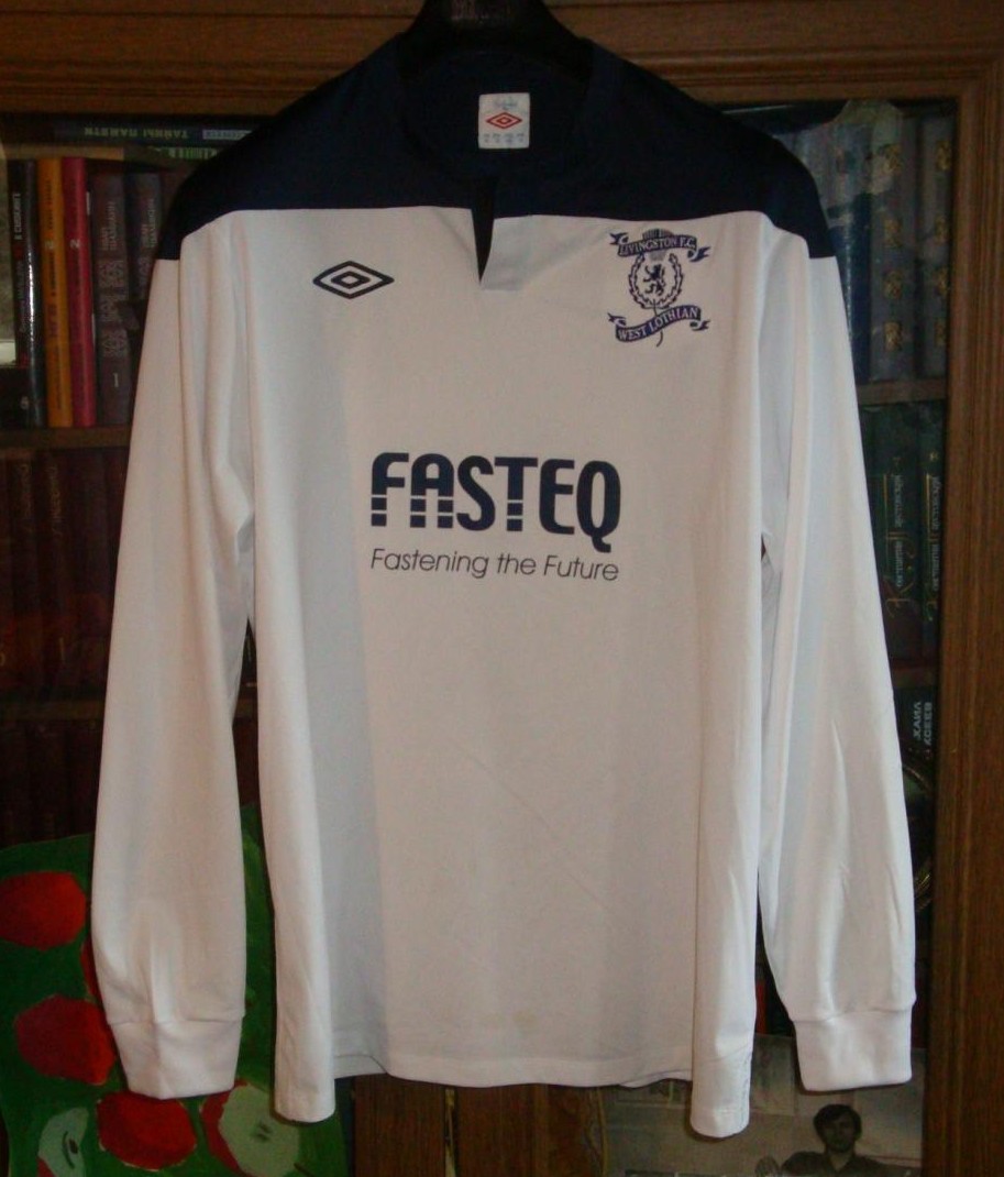 maillot équipe de livingston fc exterieur 2011-2012 rétro