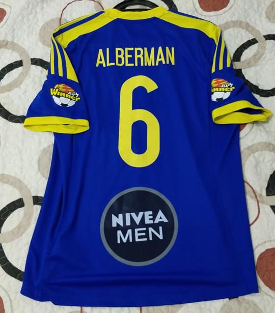 maillot équipe de maccabi tel-aviv exterieur 2014-2015 rétro