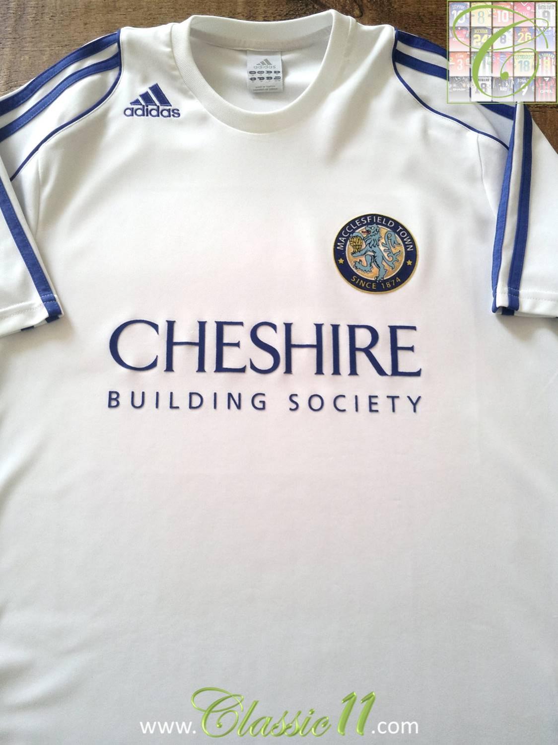 maillot équipe de macclesfield town exterieur 2008-2009 rétro