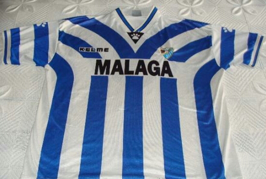 maillot équipe de málaga cf domicile 1997-1998 pas cher