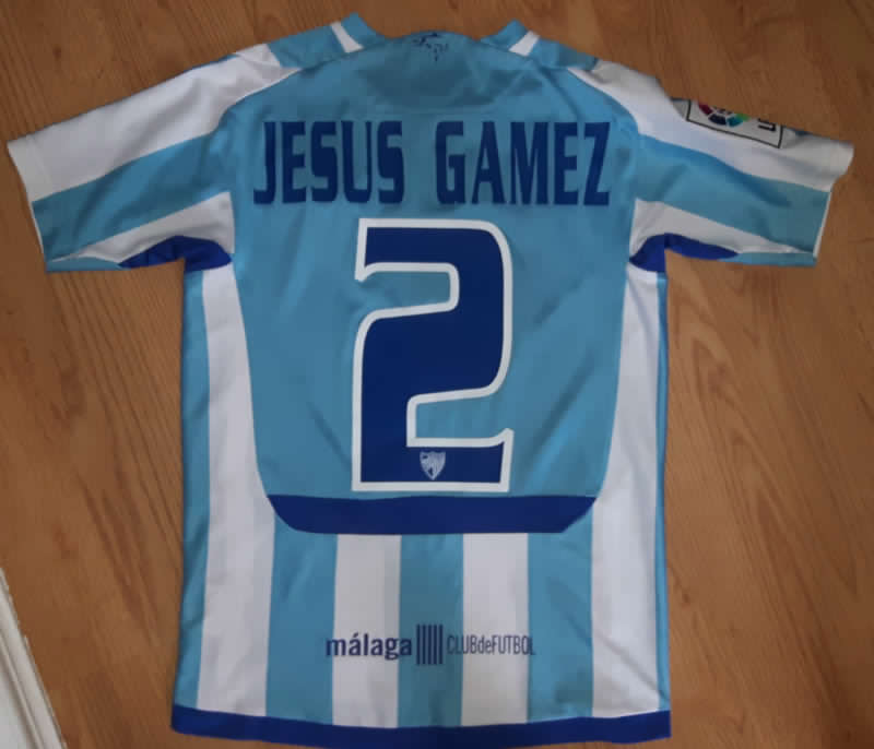 maillot équipe de málaga cf domicile 2009-2010 pas cher