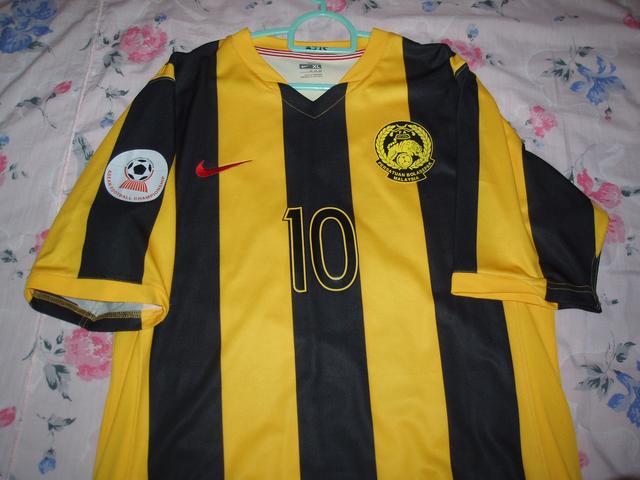 maillot équipe de malaisie domicile 2007-2008 pas cher