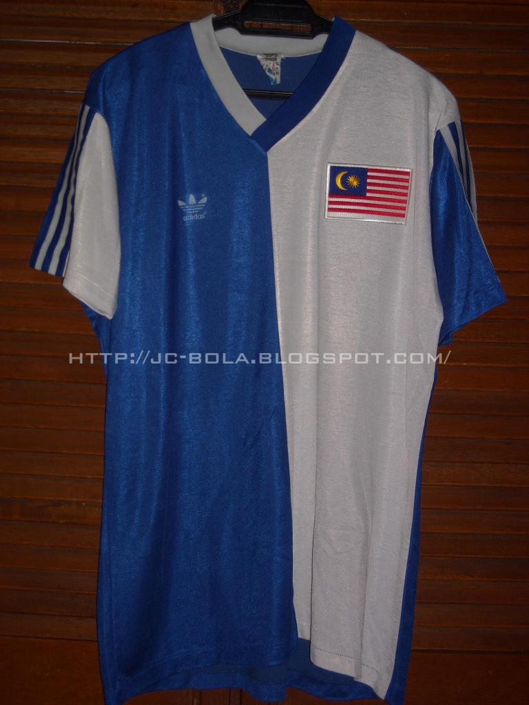 maillot équipe de malaisie exterieur 1986-1987 pas cher