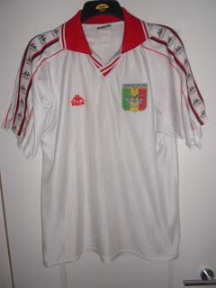 maillot équipe de mali exterieur 1999-2000 rétro