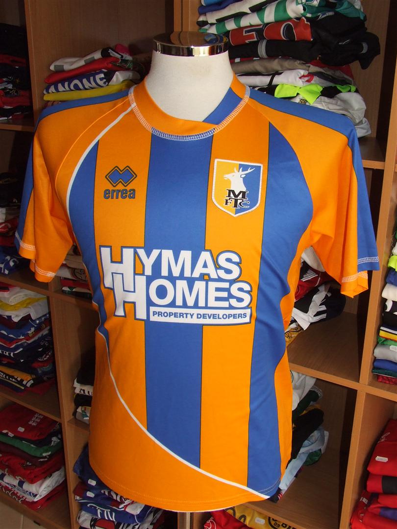 maillot équipe de mansfield town fc domicile 2010-2011 pas cher