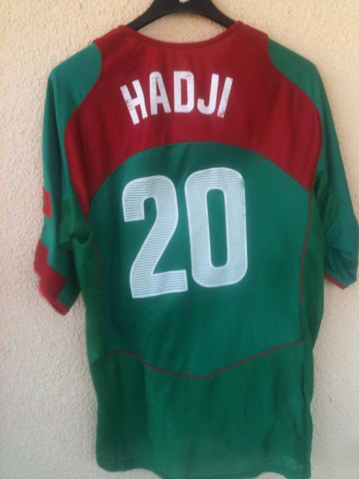 maillot équipe de maroc domicile 2004-2006 rétro maillot équipe de maroc domicile 2004-2006 rétro