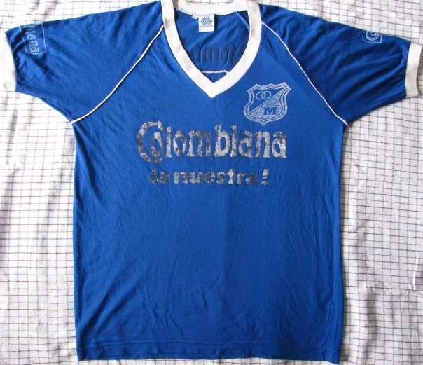 maillot équipe de millonarios domicile 1987 rétro