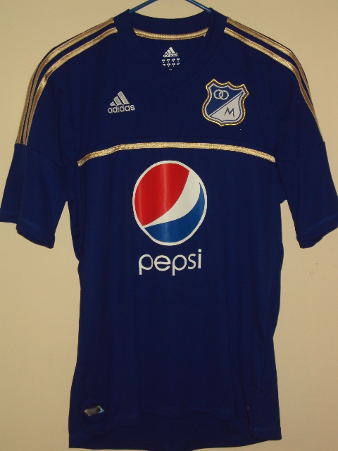 maillot équipe de millonarios domicile 2011-2012 rétro