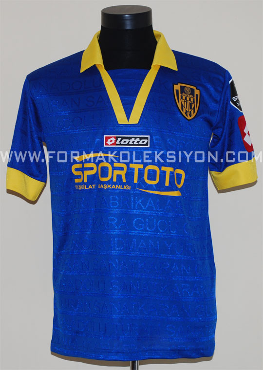 maillot équipe de mke ankaragücü exterieur 2011-2012 rétro