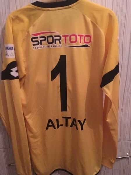 maillot équipe de mke ankaragücü gardien 2017-2018 rétro