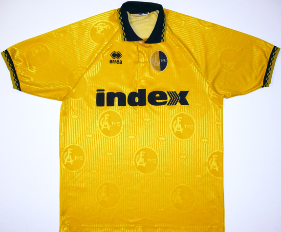 maillot équipe de modène fc domicile 1995-1997 rétro