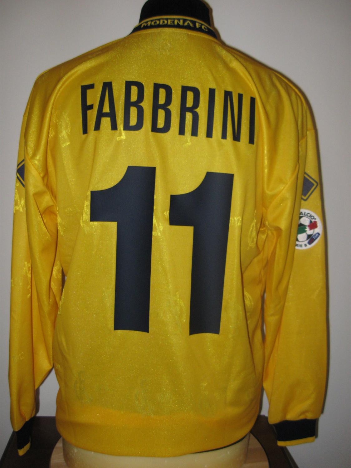 maillot équipe de modène fc domicile 2004-2005 rétro maillot équipe de modène fc domicile 2004-2005 rétro