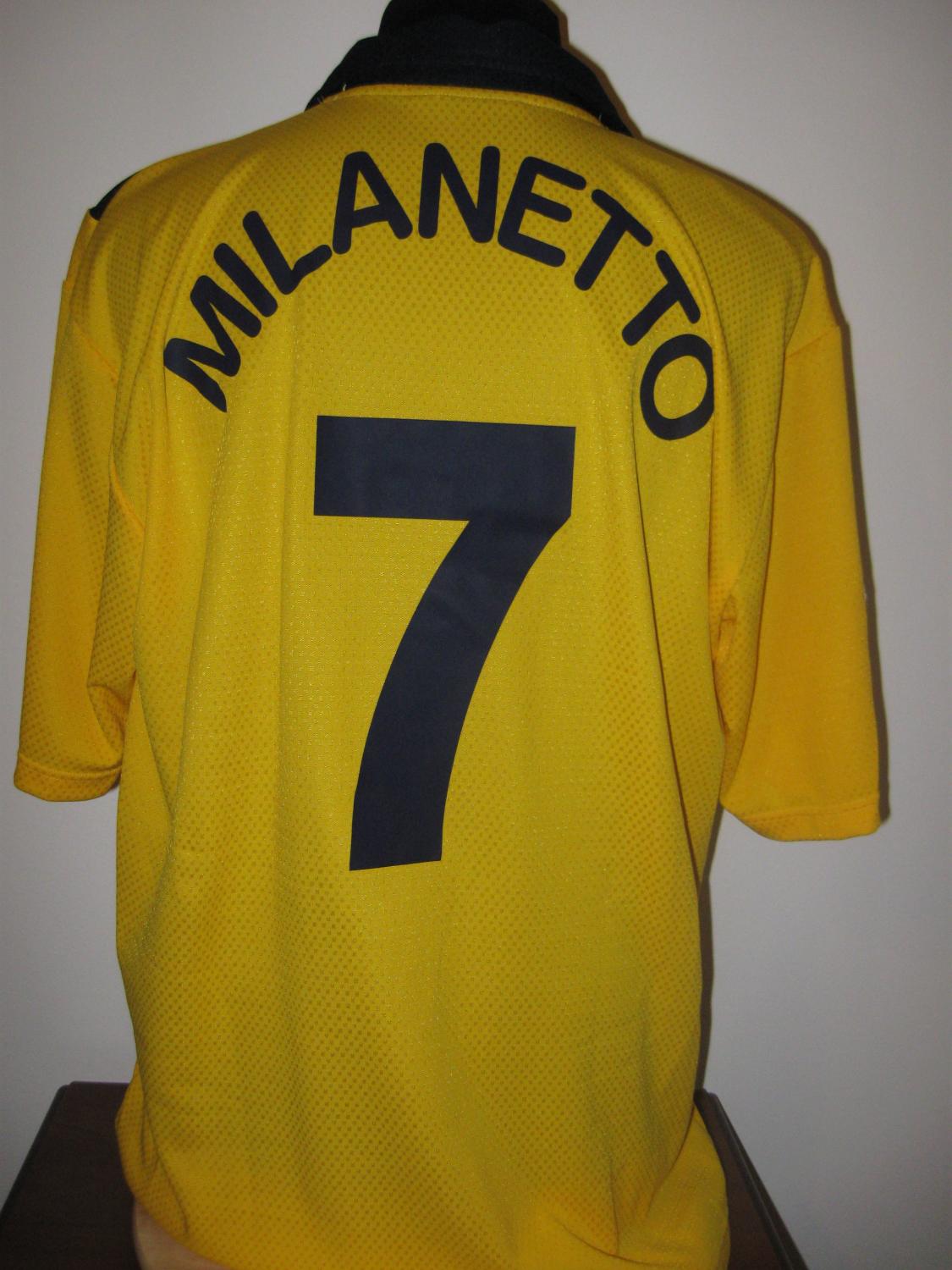 maillot équipe de modène fc particulier 2002 rétro