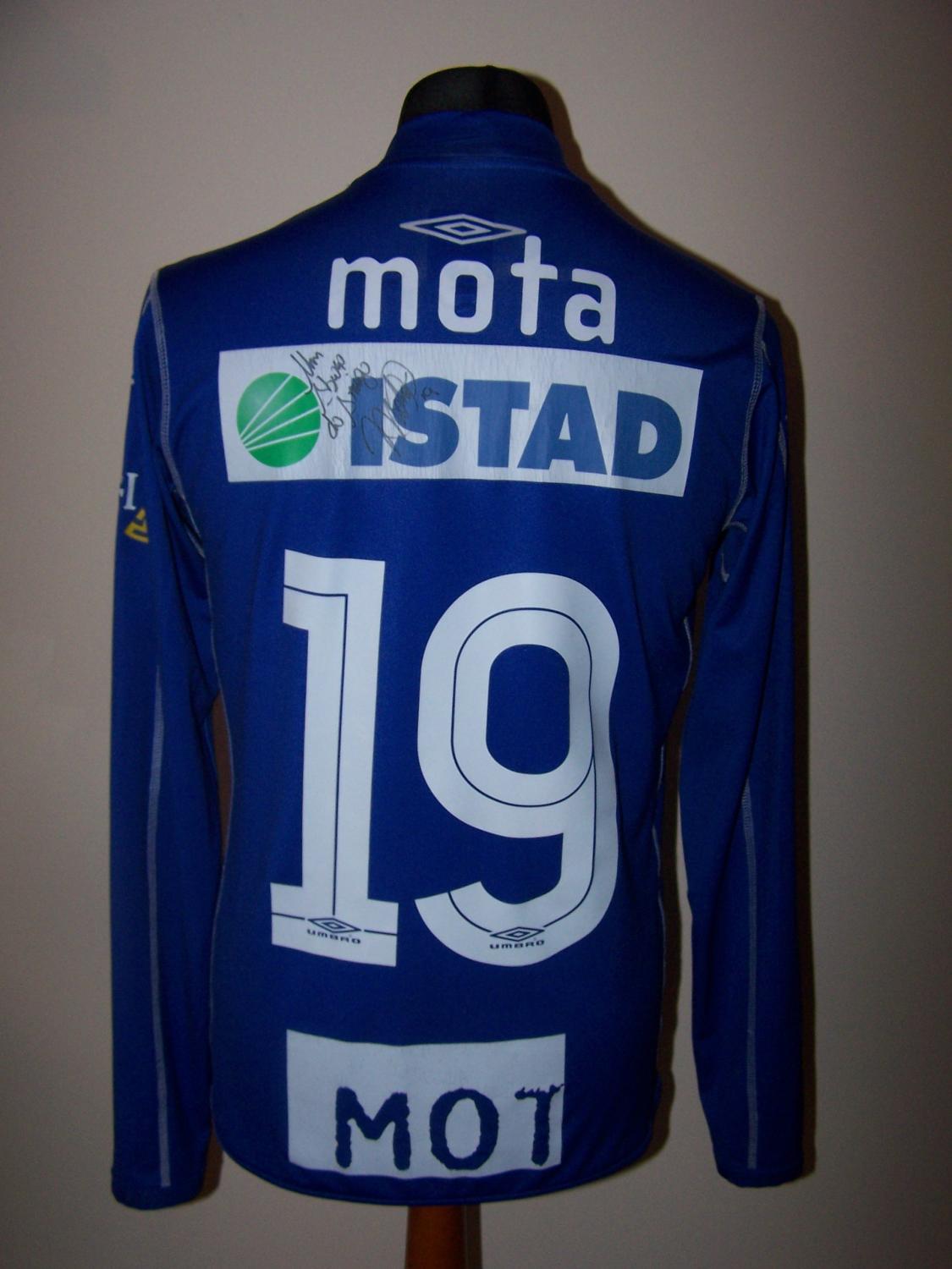 maillot équipe de molde fk domicile 2009-2011 rétro