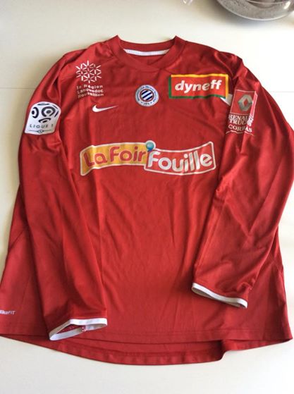 maillot équipe de montpellier hsc gardien 2010-2011 pas cher