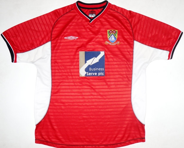 maillot équipe de morecambe fc domicile 2000-2002 pas cher