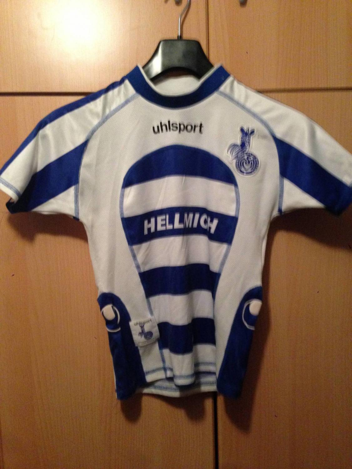 maillot équipe de msv duisbourg domicile 2003-2004 rétro