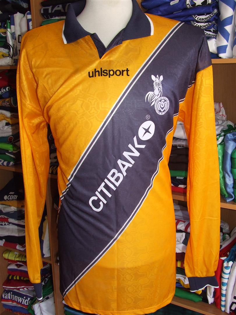 maillot équipe de msv duisbourg exterieur 2000-2002 rétro