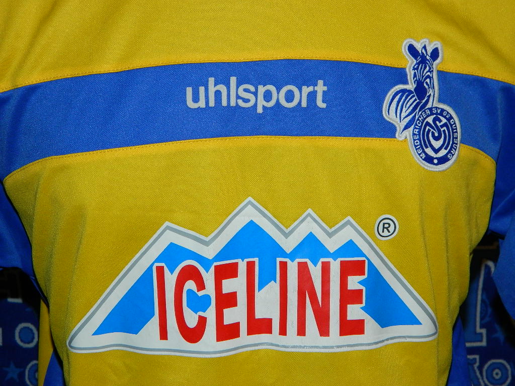 maillot équipe de msv duisbourg exterieur 2006-2007 rétro