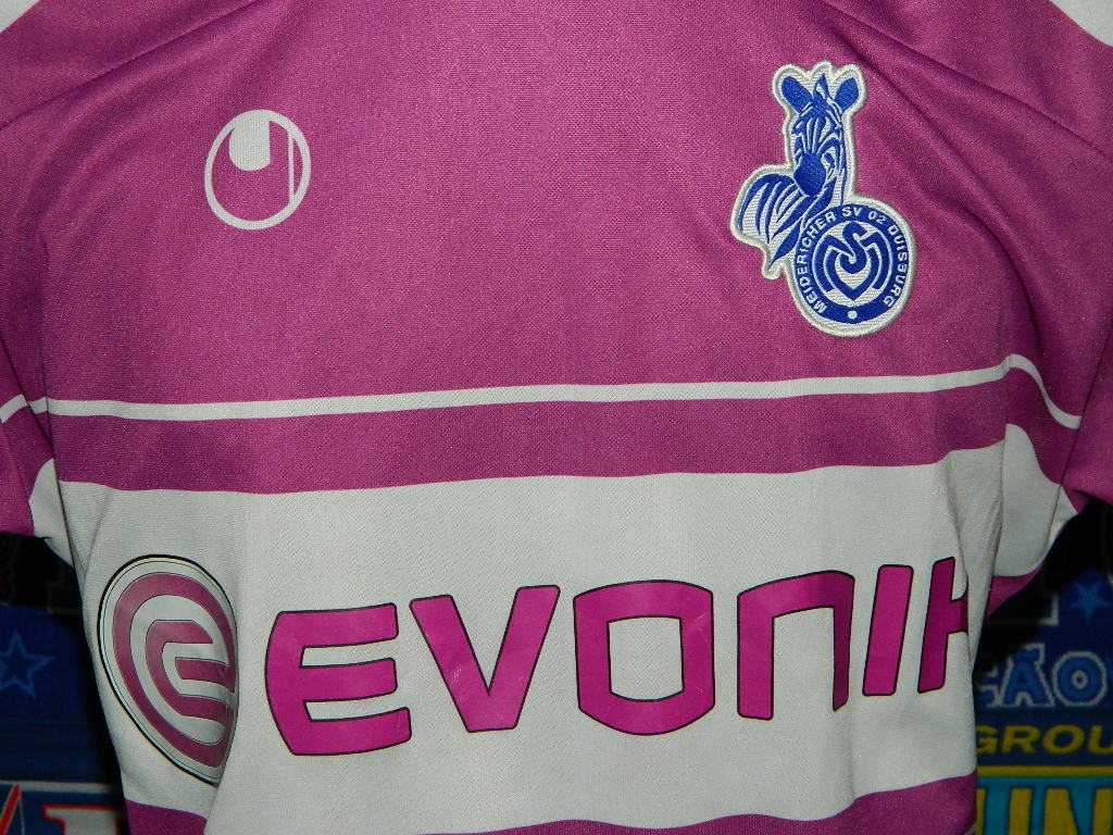 maillot équipe de msv duisbourg third 2008-2009 rétro
