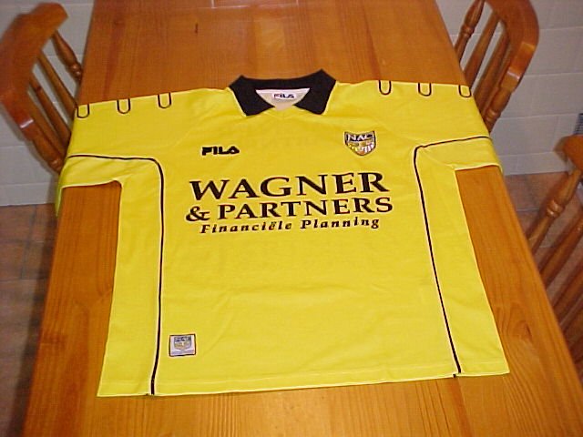 maillot équipe de nac breda domicile 2000-2001 pas cher