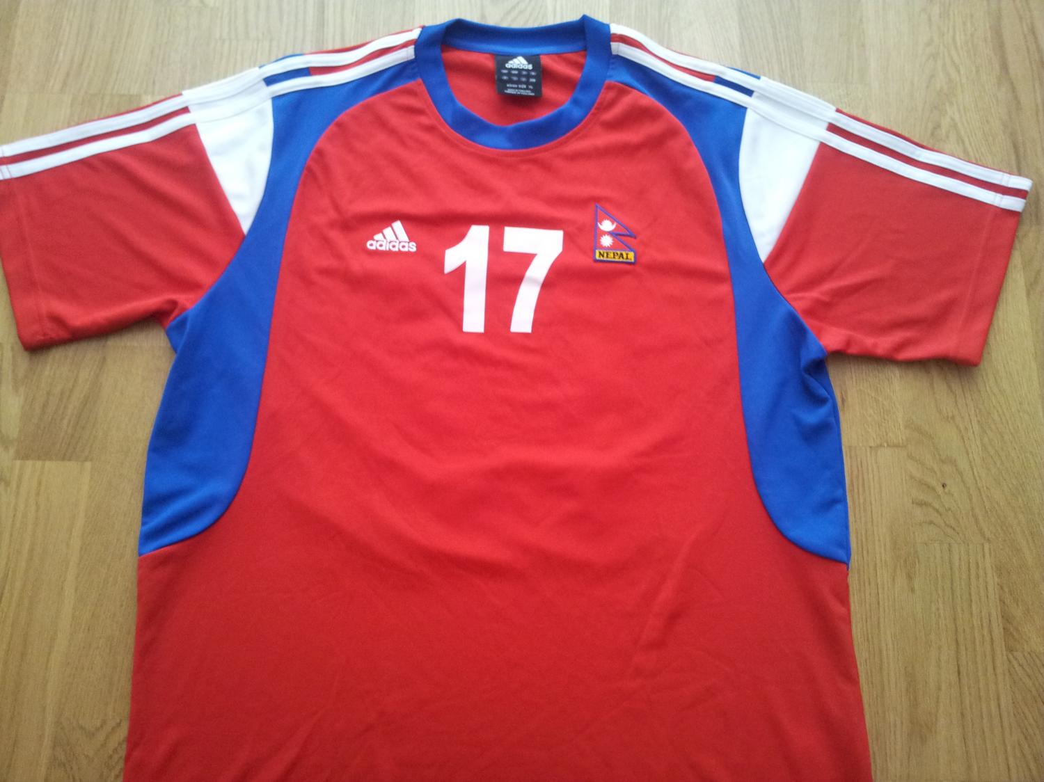 maillot équipe de népal domicile 2006-2007 rétro