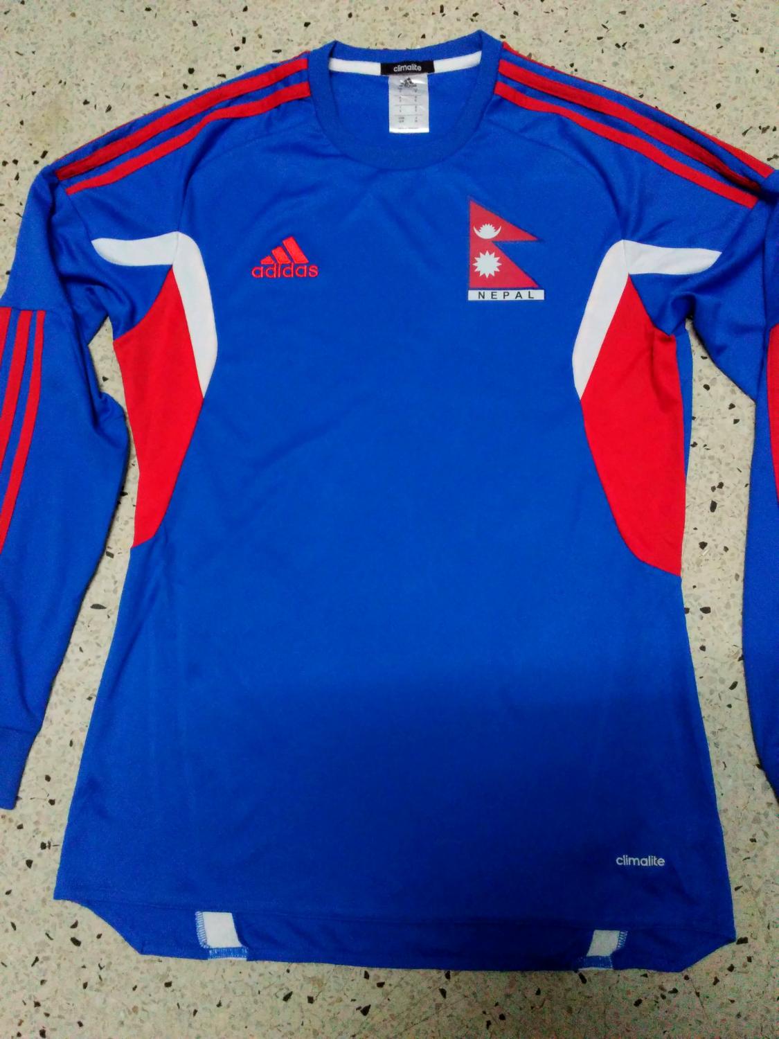 maillot équipe de népal exterieur 2014-2016 rétro
