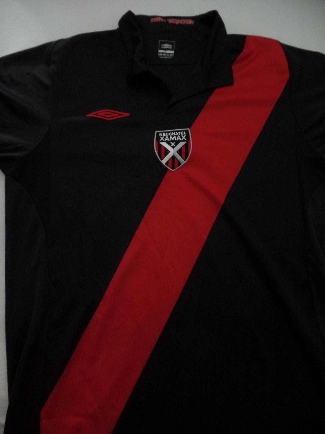 maillot équipe de neuchatel xamax domicile 2011-2012 rétro