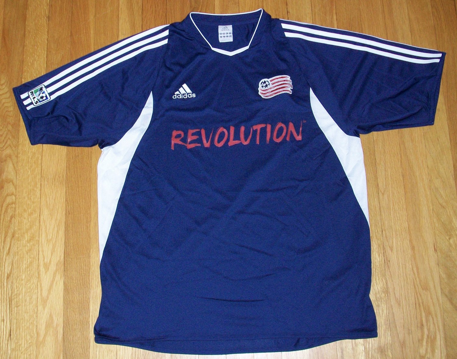 maillot équipe de new england revolution domicile 2005 rétro