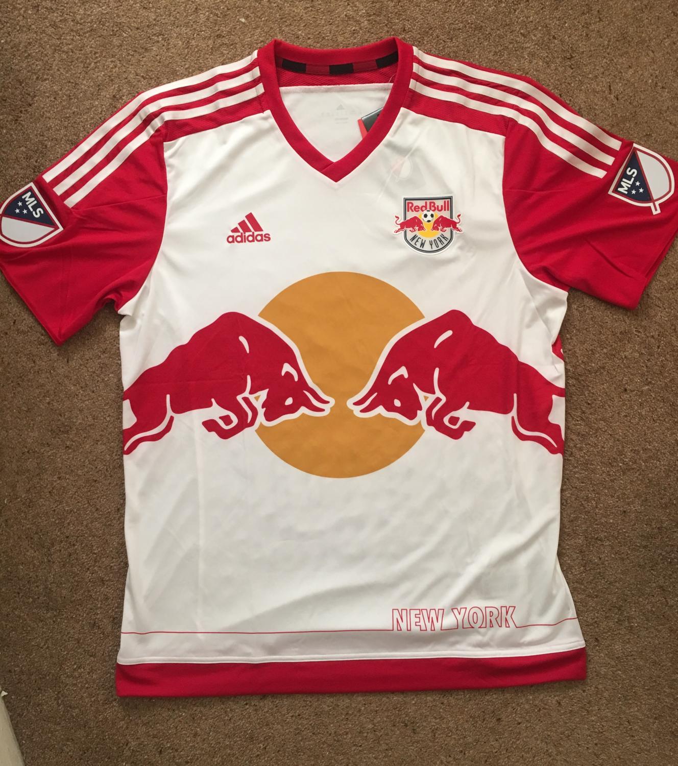 maillot équipe de new york red bulls domicile 2015-2017 rétro