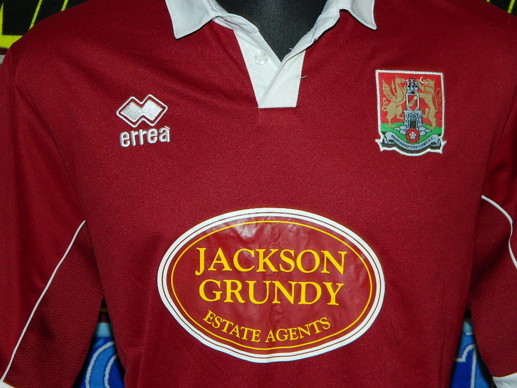 maillot équipe de northampton town fc domicile 2010-2011 pas cher