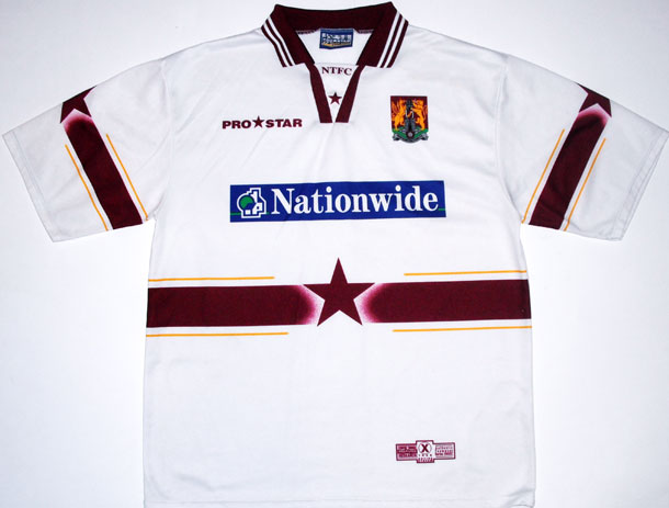 maillot équipe de northampton town fc exterieur 1998-1999 pas cher