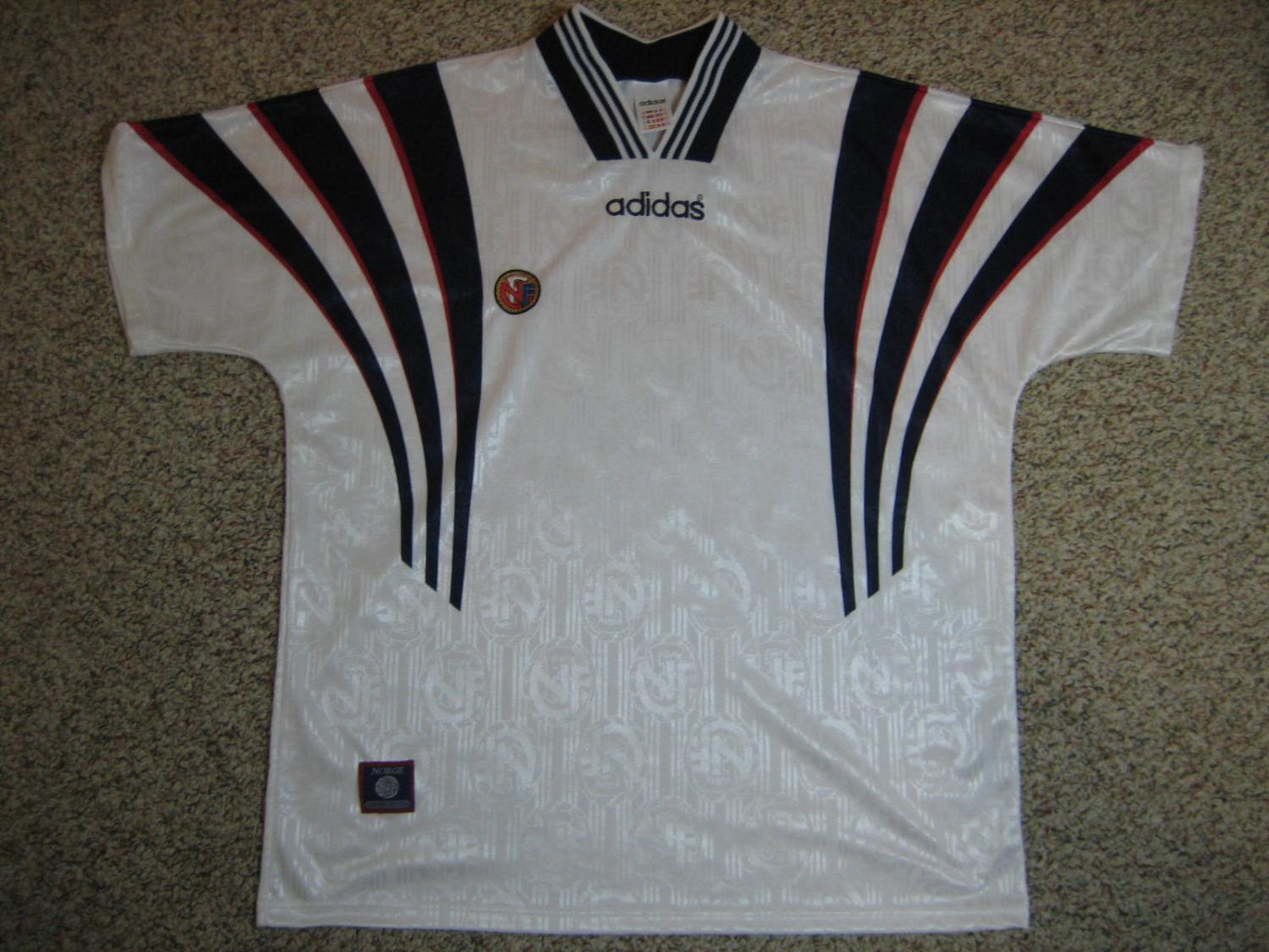 maillot équipe de norvège exterieur 1996 pas cher