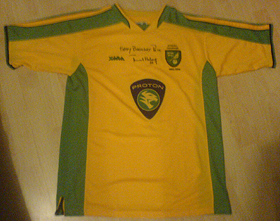 maillot équipe de norwich city domicile 2003-2005 pas cher