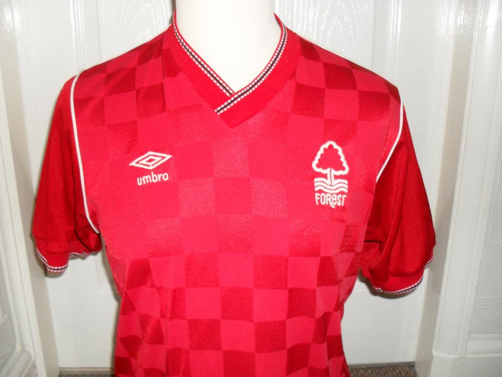 maillot équipe de nottingham forest domicile 1986-1988 pas cher