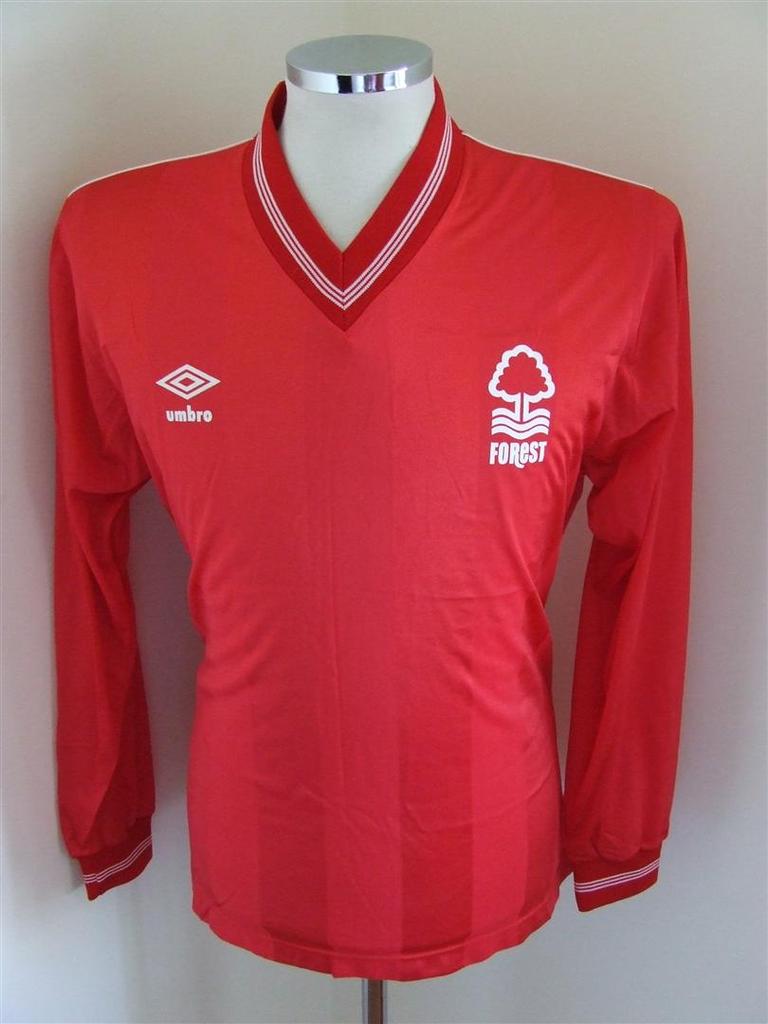 maillot équipe de nottingham forest domicile 1988 pas cher