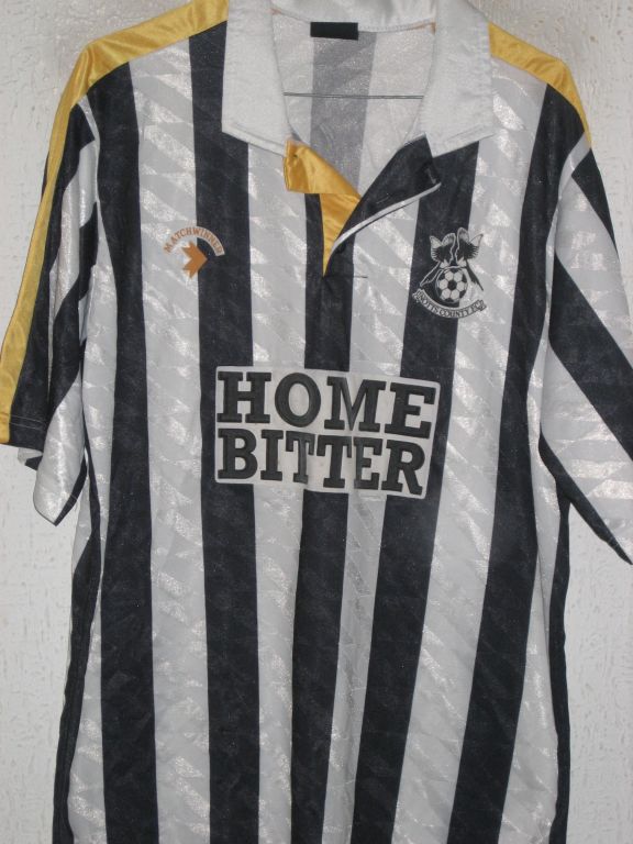 maillot équipe de notts county domicile 1989-1991 pas cher